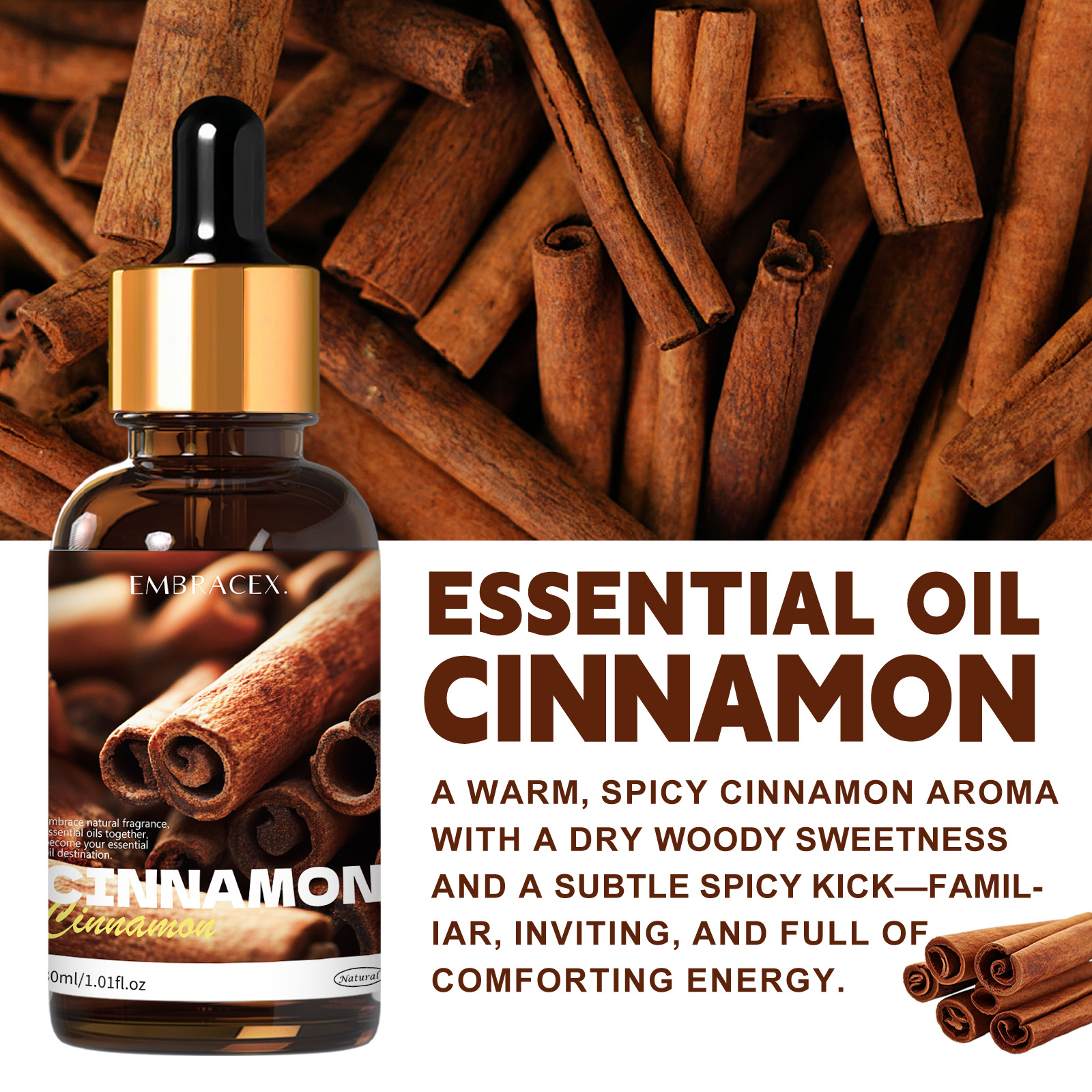 30ml Cinnamon Plant Essential  – обзор и цена Candle Making Fragrance Oils