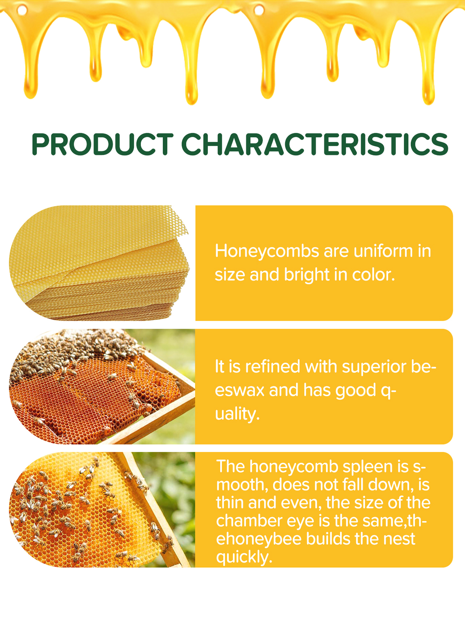 10Pcs Natural Honeycomb Bee Wa – обзор и цена Candle Making Supplies Wholesale