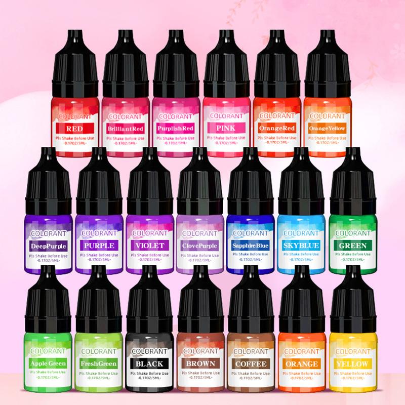 5ml/Bottle Candle Wax Pigment  – обзор и цена Soy Wax Pillar Blend