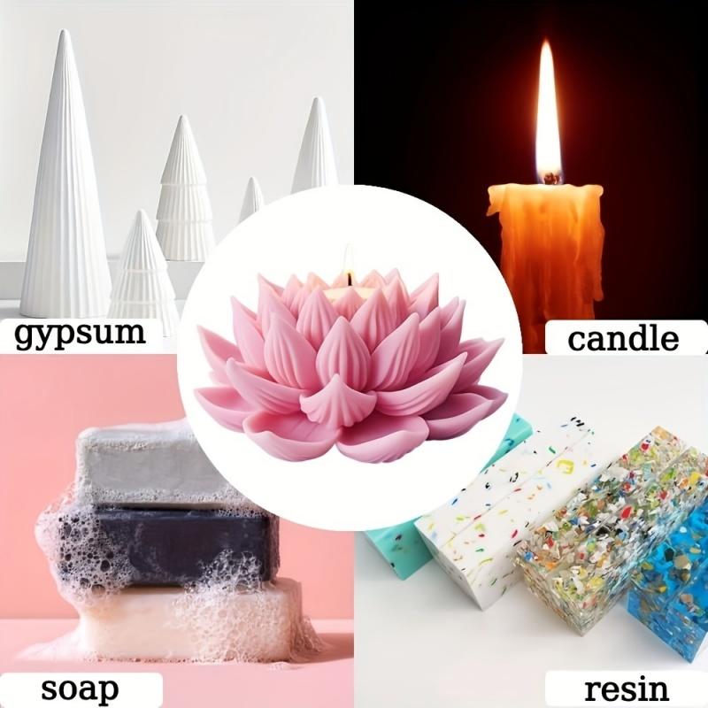 1PC Lotus Flower Candle Mold S – обзор и цена Candle Making Things