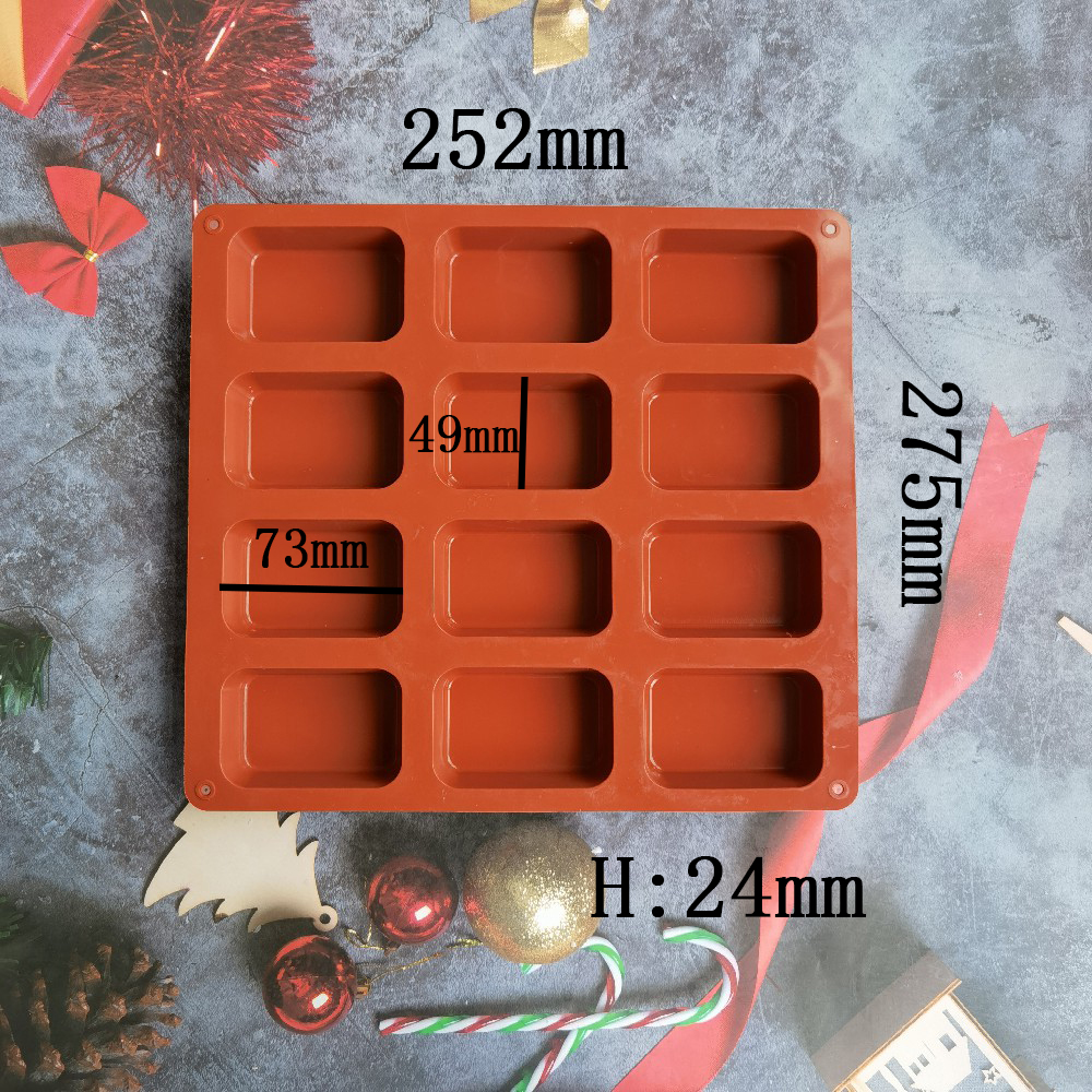 12 Cavity Square Silicone Soap – обзор и цена Candle Making Supplies Wholesale