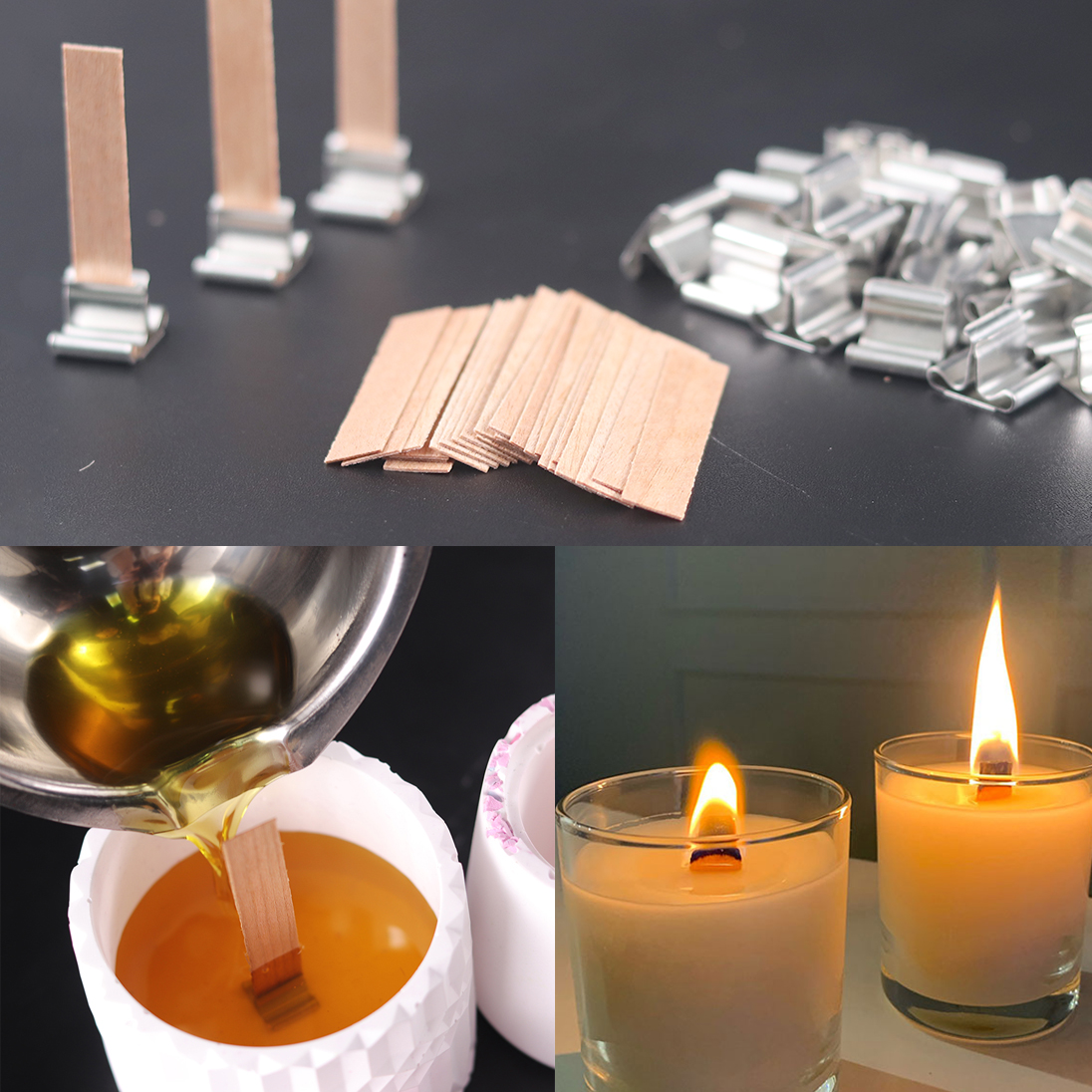 30pcs Wooden Candle Wicks Cand – обзор и цена Candle Making Jug
