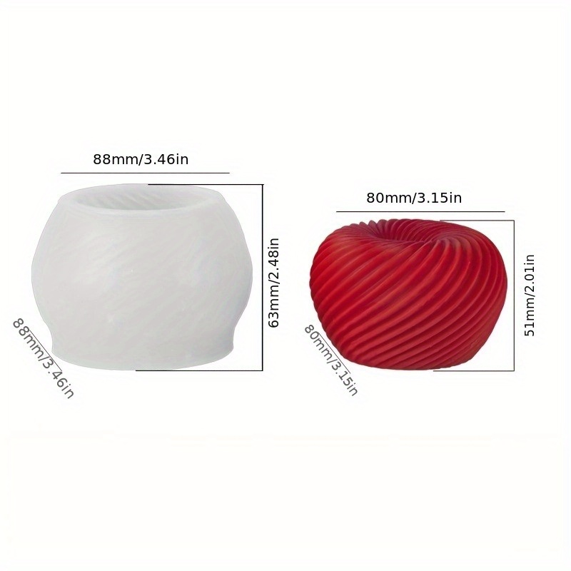 A trendy red apple silicone mo – обзор и цена Candle Making Things