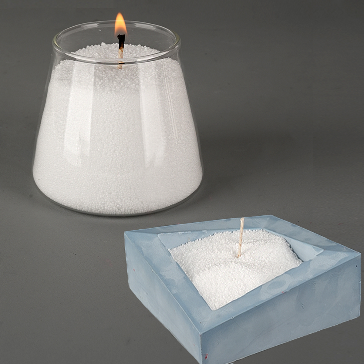 500g/1000g White Sand Wax Ice  – обзор и цена Candle Making Supplies Wholesale