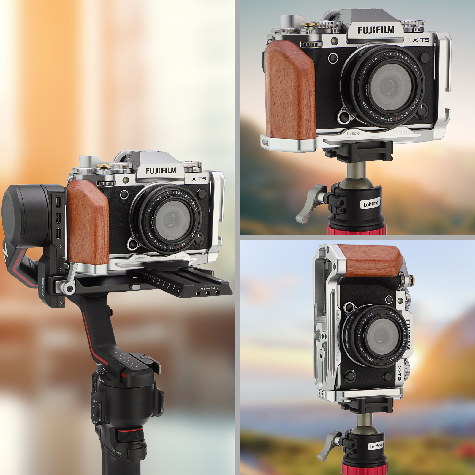 LEFTFOTO X-T5 Retro Handgrip L – обзор и цена Candle X