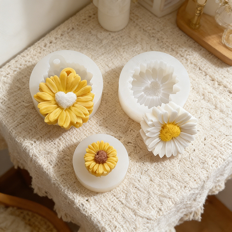 3Style Heart Daisy Flower Sili – обзор и цена Candle Making Things