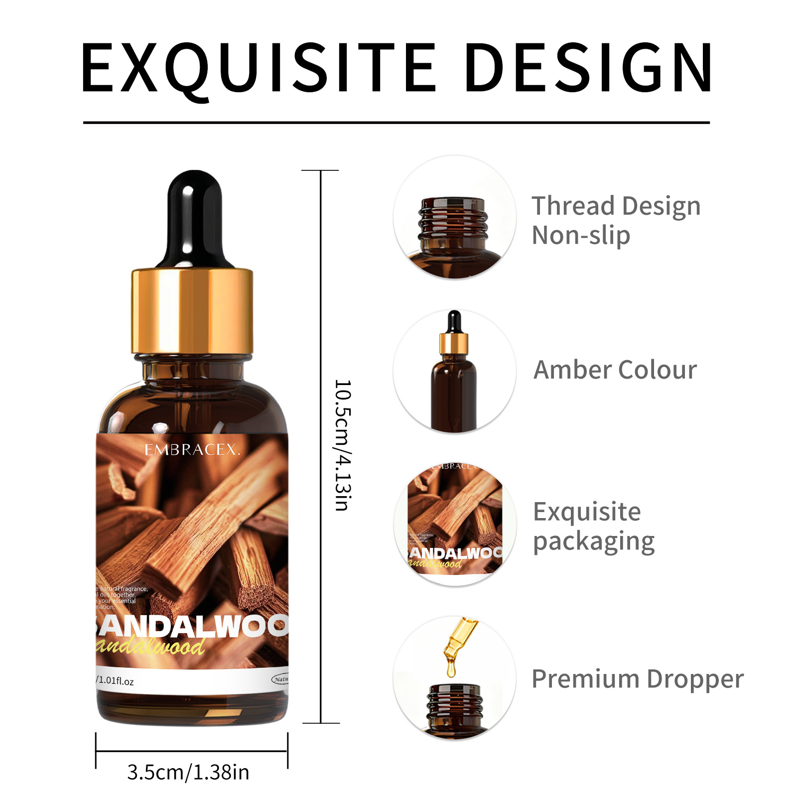 30ml Sandalwood Natural Plant  – обзор и цена Candle Making Fragrance Oils