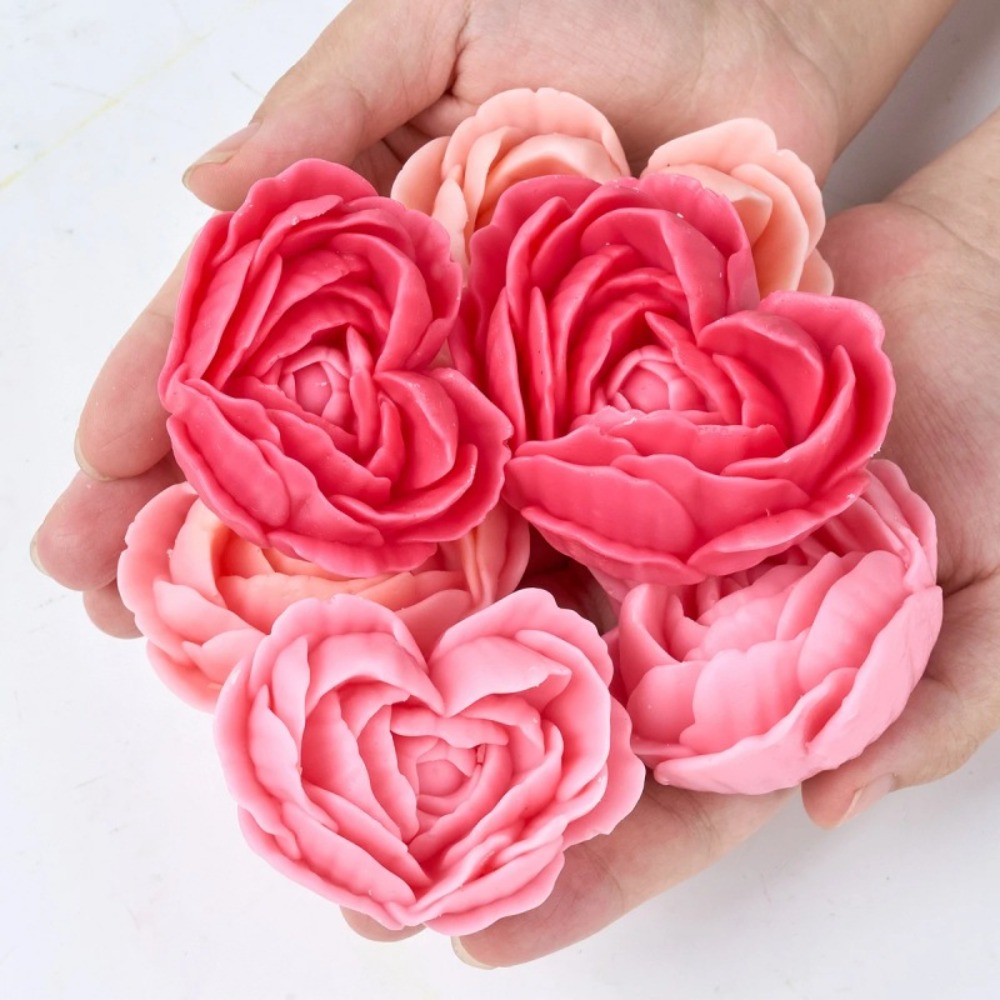 Stacked Petals Heart Rose Sili – обзор и цена Candle Making Date