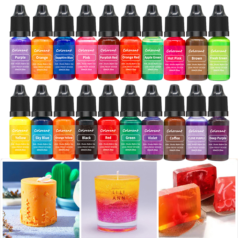 20 Colors Candle Dyes Pigment  – обзор и цена Candle Dye Chip