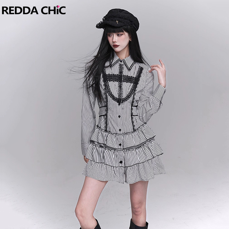 REDDACHiC Striped Shirt Dress  – обзор и цена Candle X